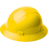 ERB Liberty<sup>®</sup> Full Brim Type 2 Safety Cap, Ratchet Suspension, Yellow SDL924 | Stor-it Systems