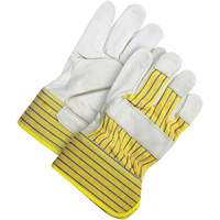 Classic Fitter Gloves, One Size, Grain Cowhide Palm, Fleece Inner Lining Stor-it Systems