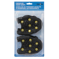 Heavy-Duty Anti-Slip Ice Cleats, Steel, Stud Traction, Medium Stor-it Systems