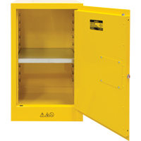 Flammable Storage Cabinet, 12 gal., 1 Door, 23" W x 35" H x 18" D Stor-it Systems