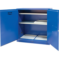 Corrosive Liquids Cabinet, 30 gal., 43" x 44" x 18" Stor-it Systems