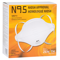 Particulate Respirator, N95, NIOSH Certified, Medium/Large SDN711 | Stor-it Systems