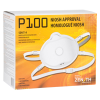 Particulate Respirator, P100, NIOSH Certified, Medium/Large SDN714 | Stor-it Systems