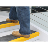 Safestep<sup>®</sup> Anti-Slip Step Cover, 10" W x 32" L, Black & Yellow SDN793 | Stor-it Systems