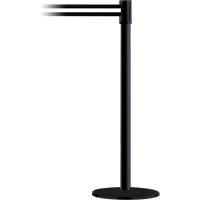 Poteau receveur robuste &agrave; ligne double, Hauteur de 38", Jaune Stor-it Systems