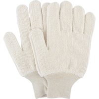 Heat-Resistant Gloves, Terry Cloth, Large, Protects Up To 212° F (100° C) SDP090 | Stor-it Systems