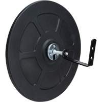 Convex Mirror with Bracket, Indoor/Outdoor, 12" Diameter Stor-it Systems