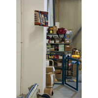 Flat Mirror, 18" H x 30" W, Framed Stor-it Systems