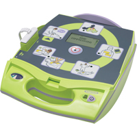 AED Plus&reg; Defibrillator, Automatic, English, Class 4 Stor-it Systems