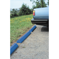 Car Stops, Plastic, 6' L, Blue Stor-it Systems