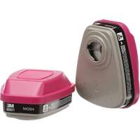 6000 Series Respirator Cartridges, Gas/Vapour Cartridge, Organic Vapour/P100 Stor-it Systems