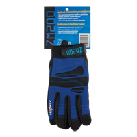ZM200 Mechanic's Gloves, Synthetic Palm, Size Medium Stor-it Systems