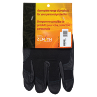 ZM300 Mechanic's Gloves, Grain Leather Palm, Size X-Large Stor-it Systems