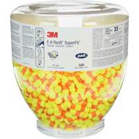 Refill E-A-Rsoft SuperFit One Touch Earplugs, Bulk - Canister Stor-it Systems