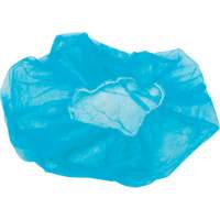 Non-Woven Bouffant Caps, Polypropylene, 21"/Large, Blue Stor-it Systems