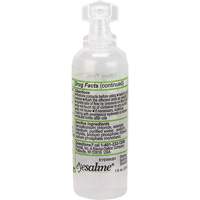 Bouteilles de solution saline pour douche oculaire, Bouteille Plein, 1 oz Stor-it Systems