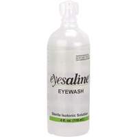 Bouteilles de solution saline pour douche oculaire, Bouteille Plein, 4 oz Stor-it Systems
