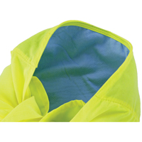 Chill-Its&reg; 6710CT Cooling Triangle Hats, High Visibility Lime-Yellow Stor-it Systems