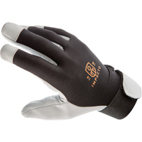 Gants antivibrations Air Glove, Taille Moyen, Paume Cuir perl&eacute; Stor-it Systems