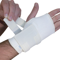 Ambidextrous Wrist Supports, Cotton/Elastic, Small Stor-it Systems