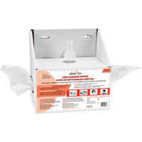 Disposable Lens Cleaning Station, Cardboard, 8" L x 4" D x 8" H SEE380 | Stor-it Systems