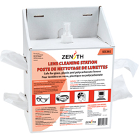 Disposable Lens Cleaning Station, Cardboard, 8" L x 5" D x 12-1/2" H SEE382 | Stor-it Systems
