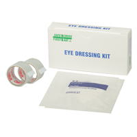 Trousse de pansements (2 tampons & ruban), Oculaire, Classe 1 Stor-it Systems