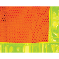 Veste de s&eacute;curit&eacute; pour la circulation d&eacute;tachable en cinq points, Orange haute visibilit&eacute;, Moyen, Polyester Stor-it Systems