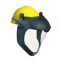 &eacute;cran facial Uvex Bionic avec adaptateur pour casque de s&eacute;curit&eacute;, Polycarbonate Stor-it Systems