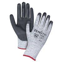 Gants &eacute;lastiques sans coutures r&eacute;sistants &agrave; la coupe, Taille Petit/7, Calibre 13, Rev&ecirc;tement Polyur&eacute;thane, Enveloppe en PEHP, ANSI/ISEA 105 niveau 4/EN 388 niveau 5 Stor-it Systems
