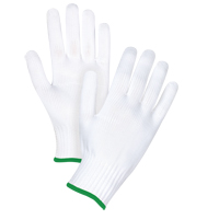 Seamless String Knit Gloves, Polyester, 10 Gauge, Medium SEF199 | Stor-it Systems