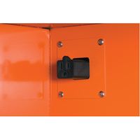Emergency Preparedness Storage Cabinets, Steel, 4 Shelves, 65" H x 43" W x 18" D, Orange SEG861 | Stor-it Systems