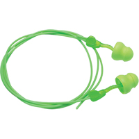 Bouchons d'oreilles en mousse Glide, Vrac - Boîte, Avec cordon Stor-it Systems