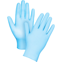 Tactile Medical-Grade Disposable Gloves, Small, Nitrile/Vinyl, 4.5-mil, Powder-Free, Blue, Class 2 SGX019 | Stor-it Systems