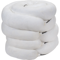 Barrage absorbant, Huile seulement, 10' lo x 8" la, Absorption 40 gal., 4 /pqt Stor-it Systems
