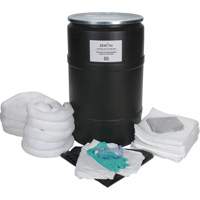 Premium Spill Kit, Oil Only, Drum, 55 US gal. Absorbancy Stor-it Systems