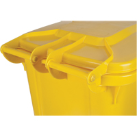 Contenant jaune mobile, Polyuréthane, 63 gallons/63 gal. US SEI276 | Stor-it Systems