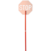 Traffic Control Sign Plastic Handle SEI644 | Stor-it Systems