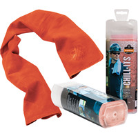 Chill-Its&reg; 6602 Cooling Towels, Hi-Vis Orange Stor-it Systems