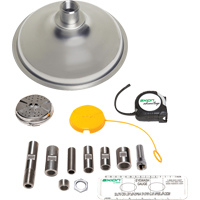 Axion Advantage<sup>®</sup> Shower & Eye/Face Wash Upgrade Kit with Stainless Steel Eye/Face Wash Head & Showerhead SEI819 | Stor-it Systems