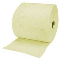 Industrial-Grade Fine Fibre Sorbent Rolls, Heavyweight, 150' L x 15" W, 35 Gal. Absorbancy Stor-it Systems