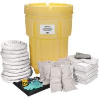 Trousse de lutte contre les d&eacute;versements de premi&egrave;re qualit&eacute; pour atelier, Huile seulement, Baril, Absorbance de 95 gal. US Stor-it Systems