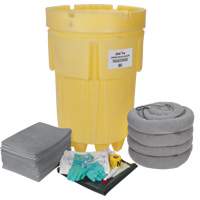 Trousse &eacute;conomique de lutte contre les d&eacute;versements, Universel, Overpack/Baril de r&eacute;cup&eacute;ration, Absorbance de 95 gal. US Stor-it Systems