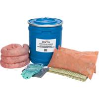Trousse de lutte contre les d&eacute;versements pour camion, Mati&egrave;res dangereuses, Baril, Absorbance de 10 gal. US Stor-it Systems