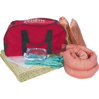 Trousse de lutte contre les d&eacute;versements de premi&egrave;re qualit&eacute; pour v&eacute;hicules, Mati&egrave;res dangereuses, Sac, Absorbance de 10 gal. US Stor-it Systems