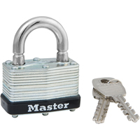 Cadenas lamin&eacute;, Argent, Cl&eacute;s identiques, Acier lamin&eacute;, Largeur de 1-3/4" Stor-it Systems