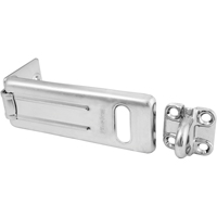 General Security Hardened Steel Hasp, Silver Stor-it Systems