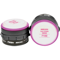 Respirator Cartridges, Combination Gas/Vapour Cartridge and Particulate Filter/Gas/Vapour Cartridge, Organic Vapour/P100 Stor-it Systems
