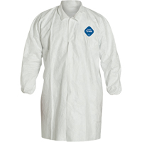 Lab Coat, Tyvek&reg; 400, White, Medium Stor-it Systems
