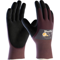Gants MaxiDry, Moyen, R&ecirc;vetement Mousse de nitrile, Calibre 18, Enveloppe en Nylon Stor-it Systems